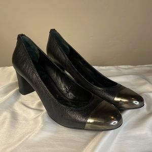 Black Tory Burch heels